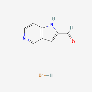 1H-Pyrrolo[3,2-c]pyridine-2-carbaldehyde hydrobromide