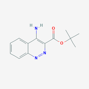 Tert-butyl 4-aminocinnoline-3-carboxylate