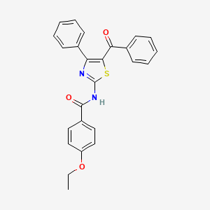 N-(5-benzoyl-4-phenyl-1,3-thiazol-2-yl)-4-ethoxybenzamide
