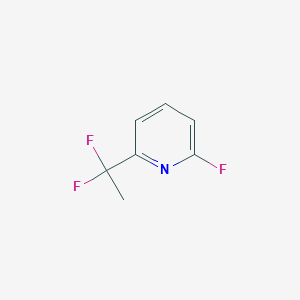 2-(1,1-Difluoroethyl)-6-fluoropyridine