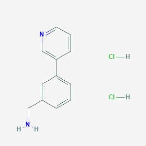 3-(3-Pyridinyl)benzenemethanamine dihydrochloride