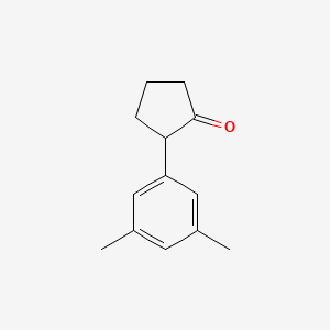 2-(3,5-Dimethylphenyl)cyclopentan-1-one