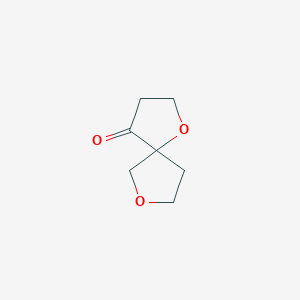 molecular formula C7H10O3 B2909316 1,7-Dioxaspiro[4.4]nonan-4-one CAS No. 2138397-15-4