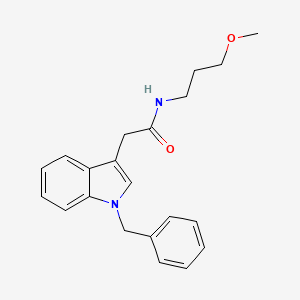 2-(1-benzyl-1H-indol-3-yl)-N-(3-methoxypropyl)acetamide