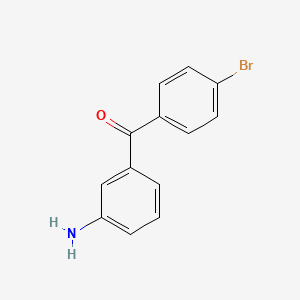 (3-Aminophenyl)(4-bromophenyl)methanone