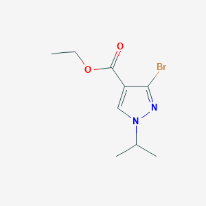 Ethyl 3-bromo-1-propan-2-ylpyrazole-4-carboxylate