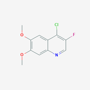 4-Chloro-3-fluoro-6,7-dimethoxyquinoline