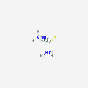 molecular formula CH4N2S B029094 Thiourea-13C,15N2 CAS No. 285977-83-5
