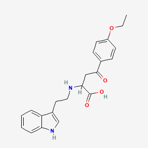 4-(4-ethoxyphenyl)-2-{[2-(1H-indol-3-yl)ethyl]amino}-4-oxobutanoic acid