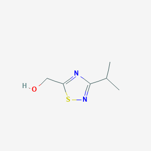 (3-Isopropyl-1,2,4-thiadiazol-5-yl)methanol