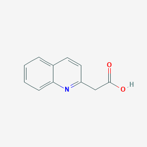 molecular formula C11H9NO2 B2909703 Quinolin-2-ylacetic acid CAS No. 284477-00-5