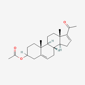 molecular formula C23H32O3 B2909717 3-Hydroxypregna-5,16-dien-20-one 3-acetate CAS No. 38521-84-5