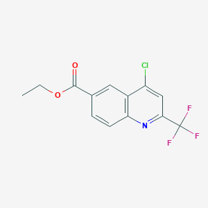 Ethyl 4-chloro-2-(trifluoromethyl)quinoline-6-carboxylate