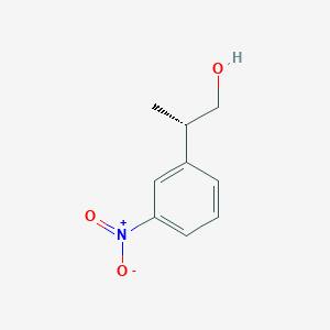 (2S)-2-(3-nitrophenyl)propan-1-ol