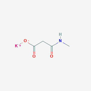 molecular formula C4H6KNO3 B2909950 Potassium;3-(methylamino)-3-oxopropanoate CAS No. 2287274-94-4