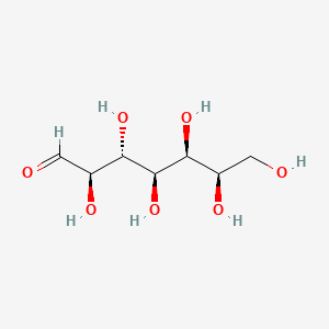 molecular formula C7H14O7 B2910000 D-Glycero-D-gulo-heptose CAS No. 62475-58-5