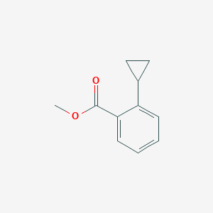 molecular formula C11H12O2 B2910054 Methyl 2-Cyclopropylbenzoate CAS No. 148438-01-1