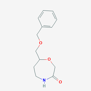 7-((Benzyloxy)methyl)-1,4-oxazepan-3-one