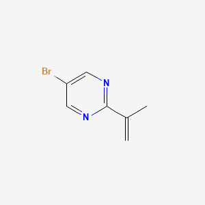 5-Bromo-2-(prop-1-en-2-yl)pyrimidine