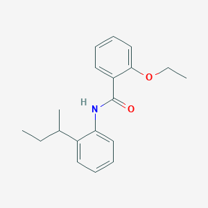 molecular formula C19H23NO2 B291013 N-[2-(butan-2-yl)phenyl]-2-ethoxybenzamide 