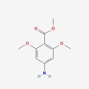 molecular formula C10H13NO4 B2910174 Methyl 4-amino-2,6-dimethoxybenzoate CAS No. 3956-34-1