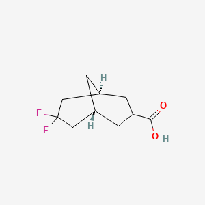 (1S,5R)-7,7-Difluorobicyclo[3.3.1]nonane-3-carboxylic acid