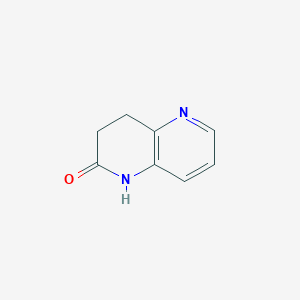 molecular formula C8H8N2O B2910255 3,4-Dihydro-1,5-naphthyridin-2(1H)-one CAS No. 943537-93-7