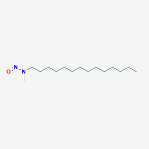 molecular formula C15H32N2O B029105 N-亚硝基-N-甲基-正十四烷胺 CAS No. 75881-20-8