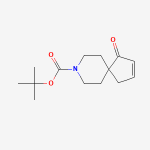 Tert-butyl 4-oxo-8-azaspiro[4.5]dec-2-ene-8-carboxylate