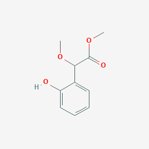 B2910819 Methyl 2-(2-hydroxyphenyl)-2-methoxyacetate CAS No. 63697-51-8