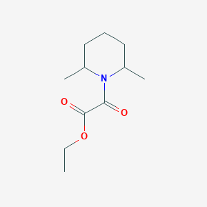 Ethyl 2-(2,6-dimethylpiperidin-1-yl)-2-oxoacetate