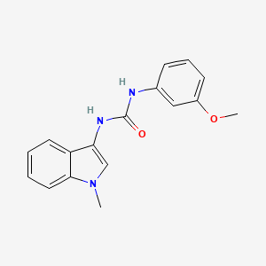1-(3-methoxyphenyl)-3-(1-methyl-1H-indol-3-yl)urea