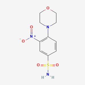 4-Morpholin-4-yl-3-nitrobenzenesulfonamide