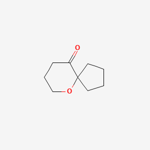 molecular formula C9H14O2 B2911019 6-Oxaspiro[4.5]decan-10-one CAS No. 116982-91-3