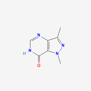 1,3-Dimethyl-1,6-dihydro-pyrazolo[4,3-d]pyrimidin-7-one