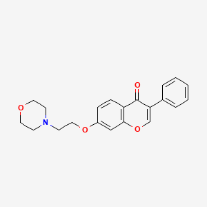 7-(2-Morpholin-4-ylethoxy)-3-phenylchromen-4-one