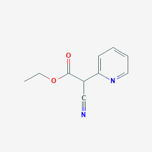 Ethyl 2-cyano-2-(pyridin-2-yl)acetate