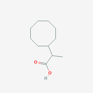 molecular formula C11H20O2 B2911289 2-Cyclooctylpropionic acid CAS No. 17207-38-4