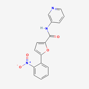 5-(2-Nitrophenyl)furan-2-carboxylic acid pyridin-3-ylamide