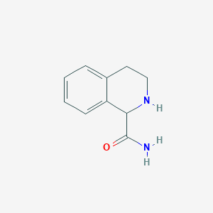 molecular formula C10H12N2O B2911459 1,2,3,4-Tetrahydroisoquinoline-1-carboxamide CAS No. 50458-88-3