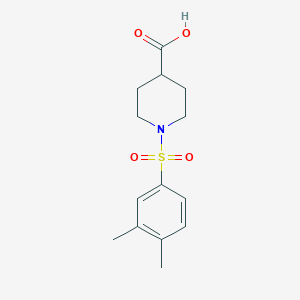 1-[(3,4-Dimethylphenyl)sulfonyl]piperidine-4-carboxylic acid