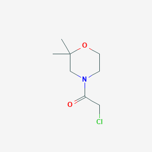 2-Chloro-1-(2,2-dimethylmorpholin-4-yl)ethan-1-one