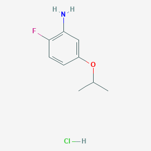 2-Fluoro-5-(propan-2-yloxy)aniline hydrochloride