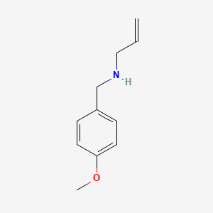 [(4-Methoxyphenyl)methyl](prop-2-en-1-yl)amine