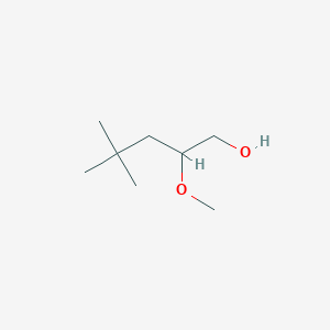 2-Methoxy-4,4-dimethylpentan-1-ol