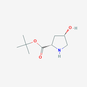 tert-butyl (2S,4S)-4-hydroxypyrrolidine-2-carboxylate