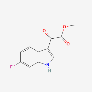 methyl 2-(6-fluoro-1H-indol-3-yl)-2-oxoacetate