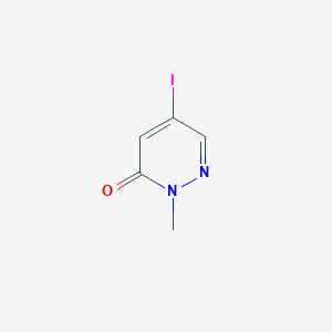 5-iodo-2-methylpyridazin-3(2H)-one