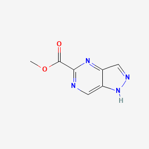 Methyl 1H-pyrazolo[4,3-d]pyrimidine-5-carboxylate
