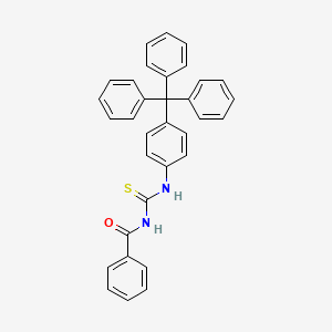 N-benzoyl-N'-(4-tritylphenyl)thiourea